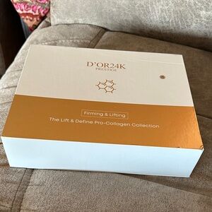 D'OR24K Prestige Firming & Lifting Skincare Set - Gold and White Pro-Collagen